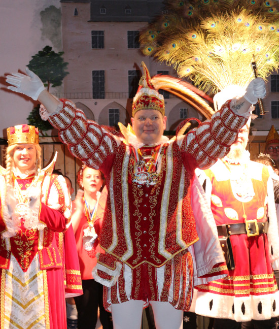 Prinz Sven I. vom Ründerother Karnevalsverein