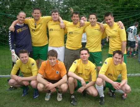 Fußpilz United belegte den ersten Platz