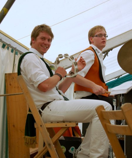 Tobias Langusch und Jan Heide