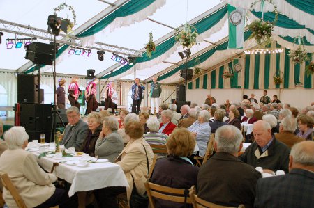 Gut besucht war der Seniorennachmittag am Samstag.