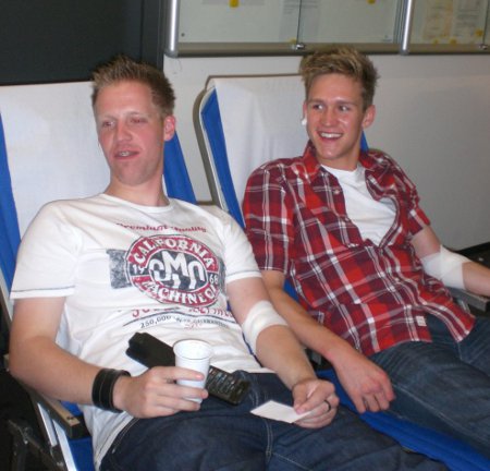 Teilnehmer Blutspende