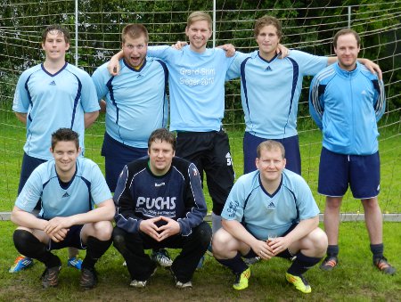 Die Siegermannschaft des Turniers von 2012: Die Fußballfreunde Späinghausen