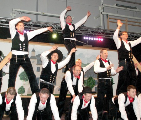 Auch die Dancing Daddies aus Frielingsdorf waren dieses Jahr wieder mit von der Partie.