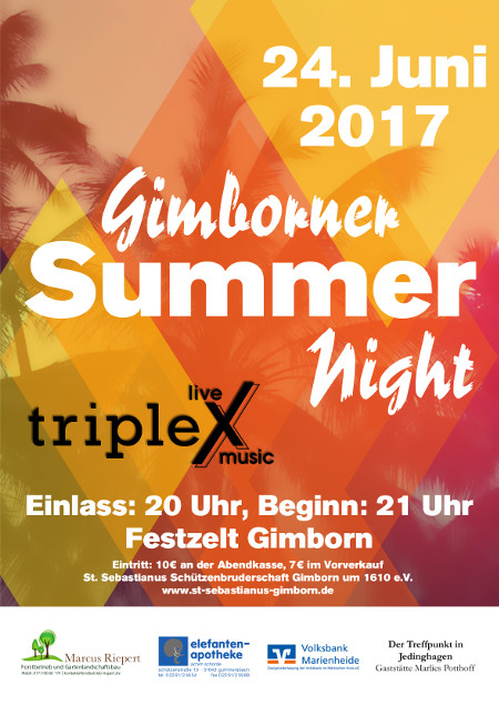 Plakat Summernight 2017