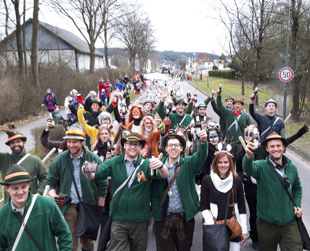 Der Königshof beim Rosenmontagszug