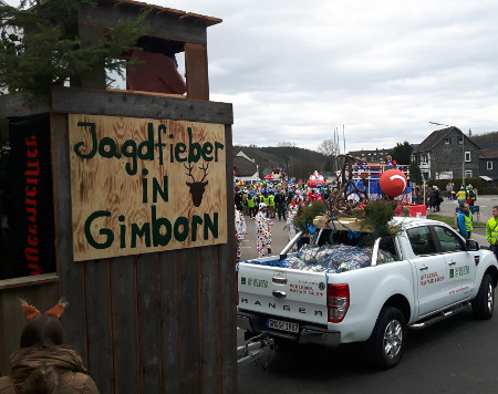 Der Königshof beim Rosenmontagszug