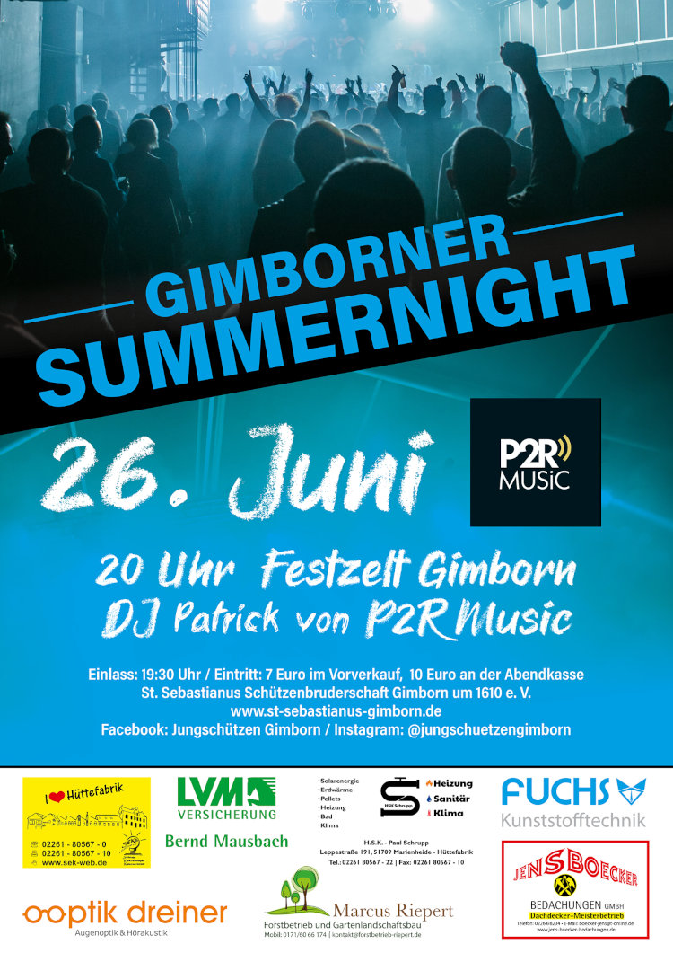 Plakat Summernight 2026