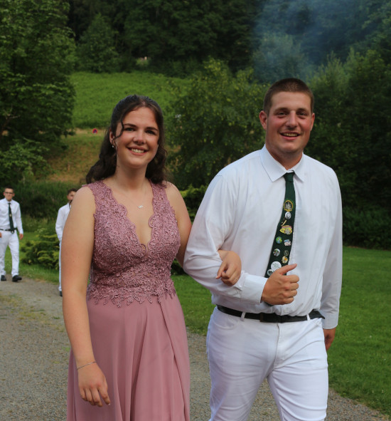 Prinzenpaar Lennart Wiehe und Pia Manz