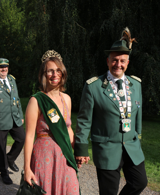 Bundeskönigspaar Sven und Mareen Wottrich
