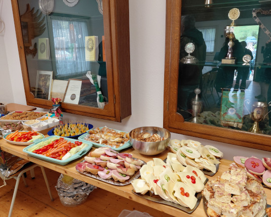 Buffet im Schießstand
