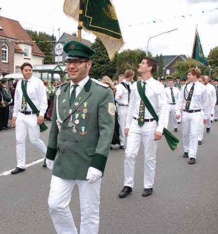 Marc Potthoff und Martin Müller führten die Jungschützen an.